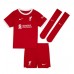 Baby Fußballbekleidung Liverpool Roberto Firmino #9 Heimtrikot 2023-24 Kurzarm (+ kurze hosen)
